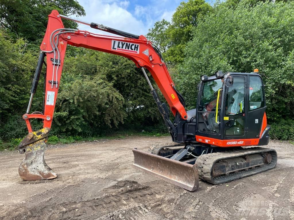 Kubota KX 080-4 Mini excavators  7t - 12t