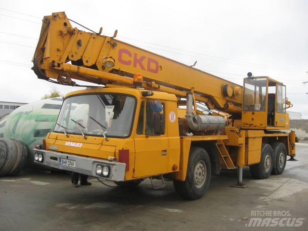Tatra CKD Mobile and all terrain cranes