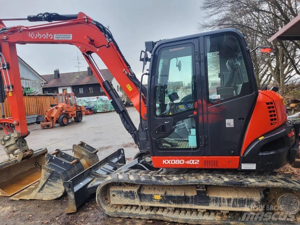 Kubota KX 080-4 Mini Excavators <7t (Mini Diggers)
