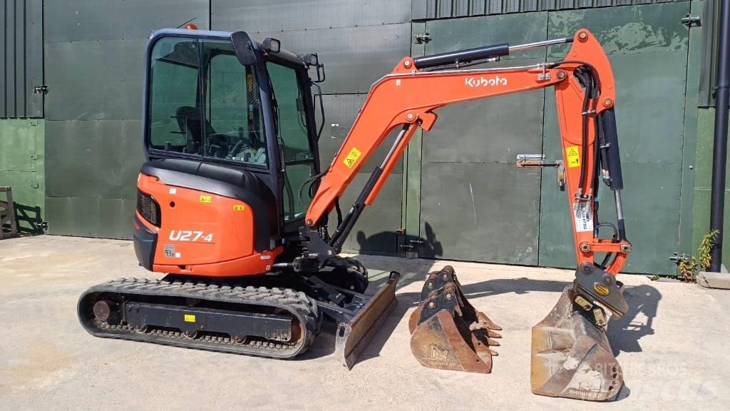 Kubota U 27-4 Mini Excavators <7t (Mini Diggers)