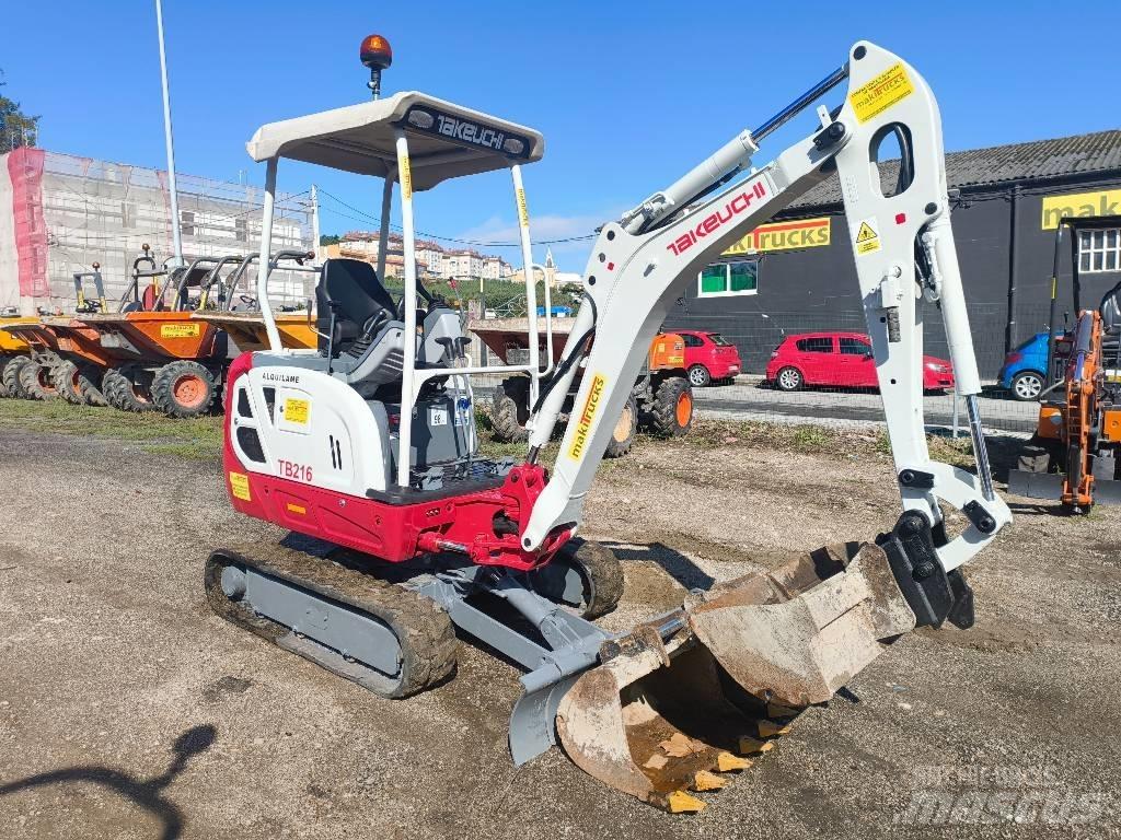 Takeuchi TB 216 Mini Excavators <7t (Mini Diggers)