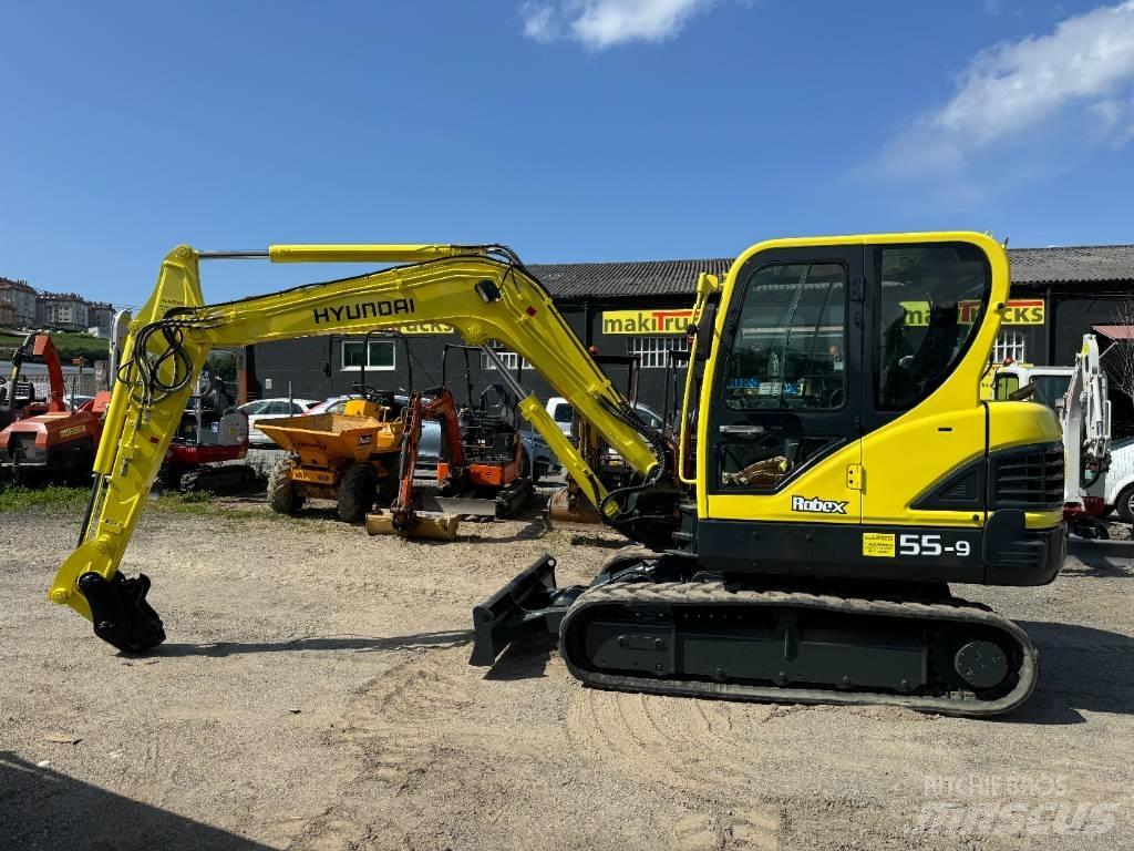Hyundai Robex 55-9 Mini Excavators <7t (Mini Diggers)