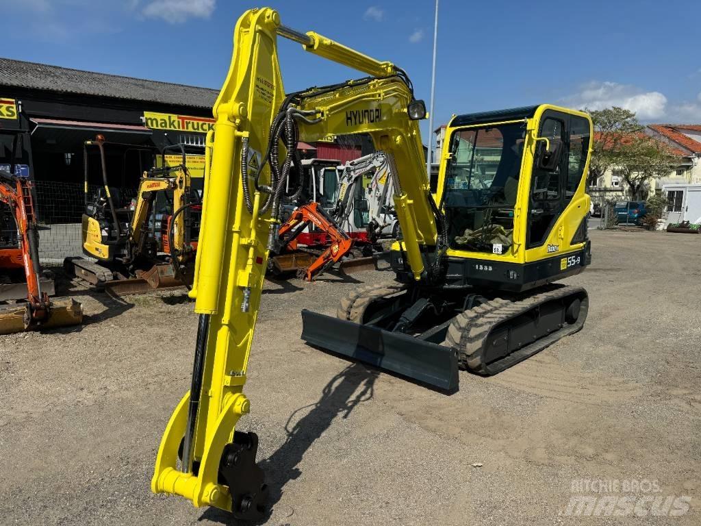 Hyundai Robex 55-9 Mini Excavators <7t (Mini Diggers)