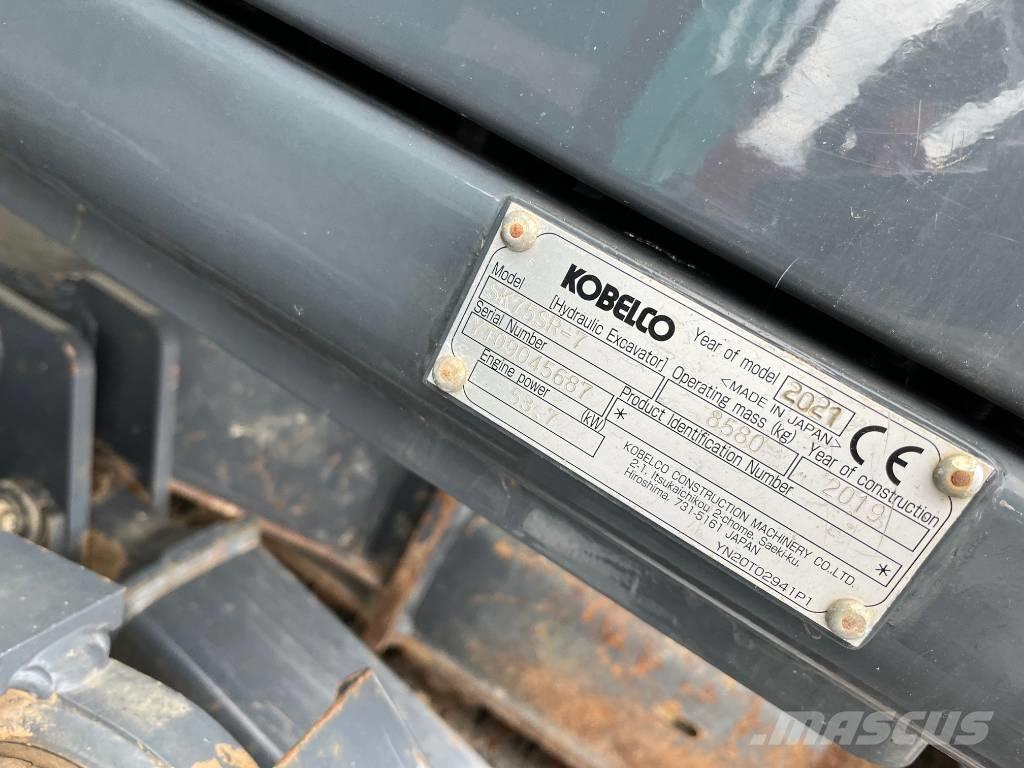 Kobelco SK 75 SR -7 Mini excavators  7t - 12t