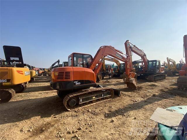Doosan DX80 Mini Excavators <7t (Mini Diggers)