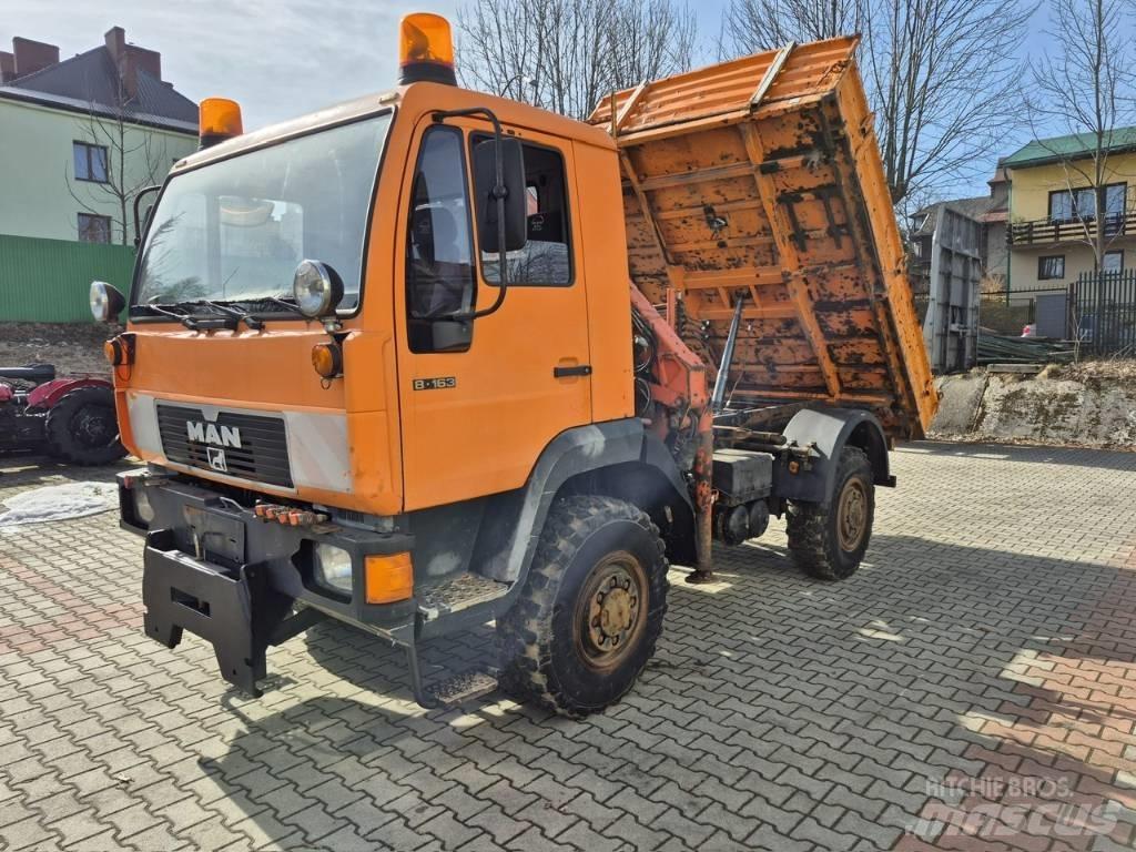 MAN 8 163 Wywrotka Dump Trucks
