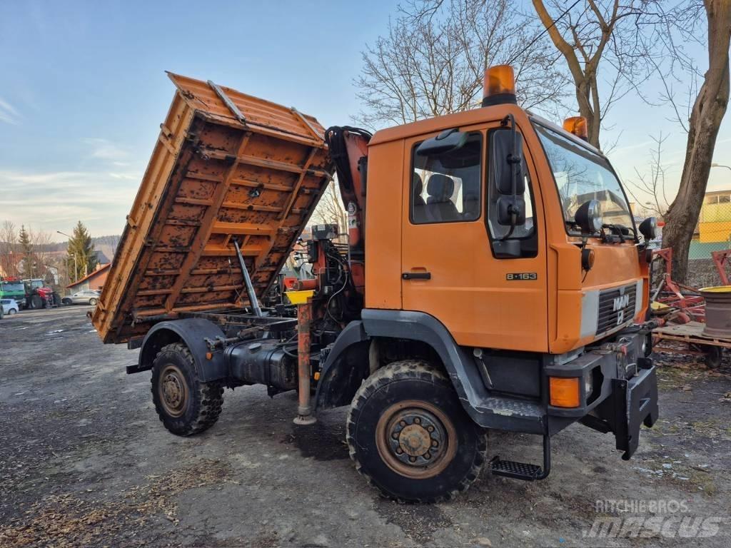 MAN 8 163 Wywrotka Dump Trucks