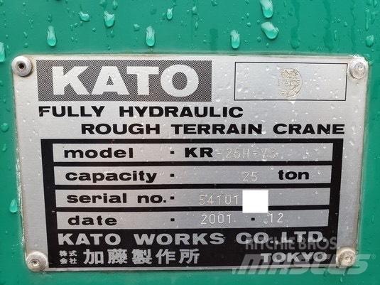 Kato KR25H-V5 Rough Terrain Cranes