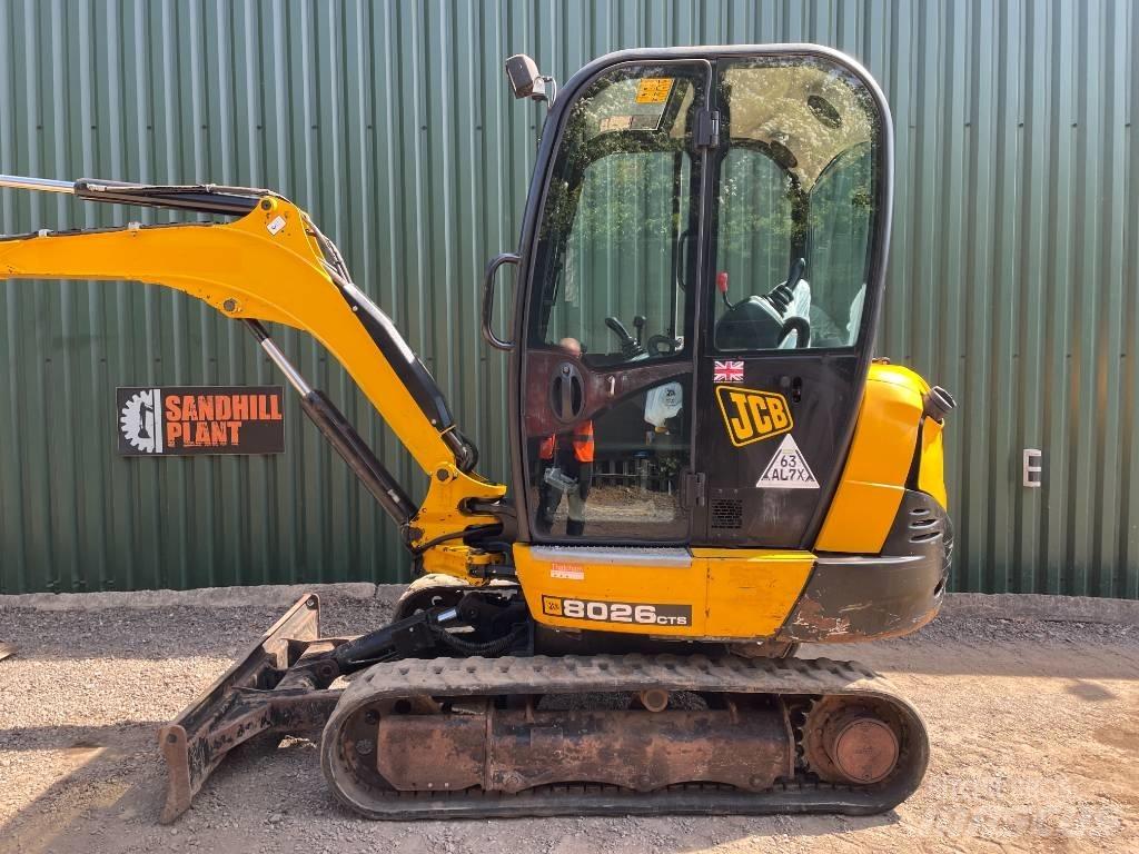 JCB 8026 CTS Mini Excavators <7t (Mini Diggers)