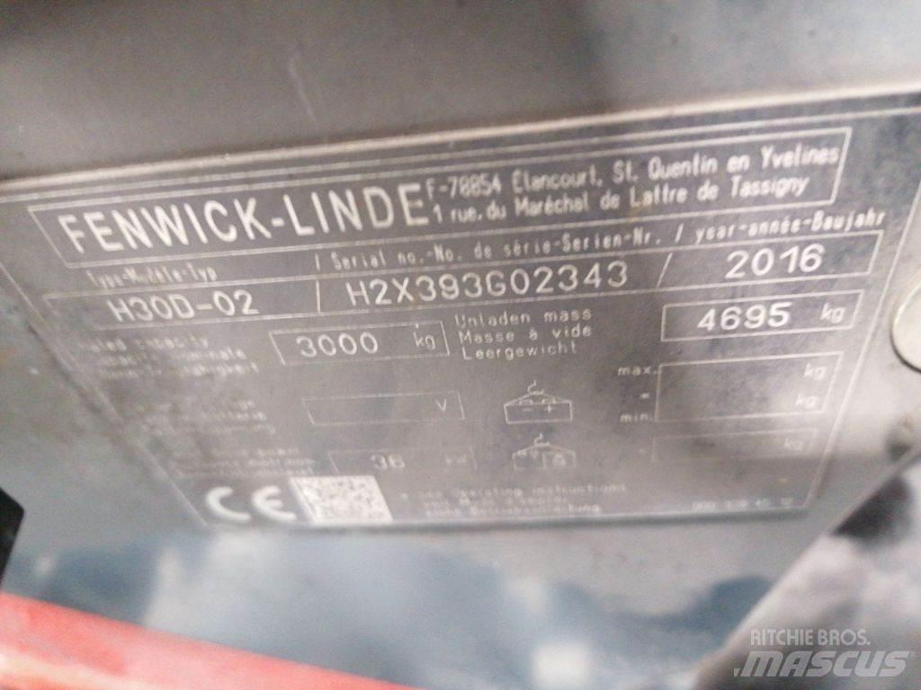 Linde H30D-02 Diesel Forklifts