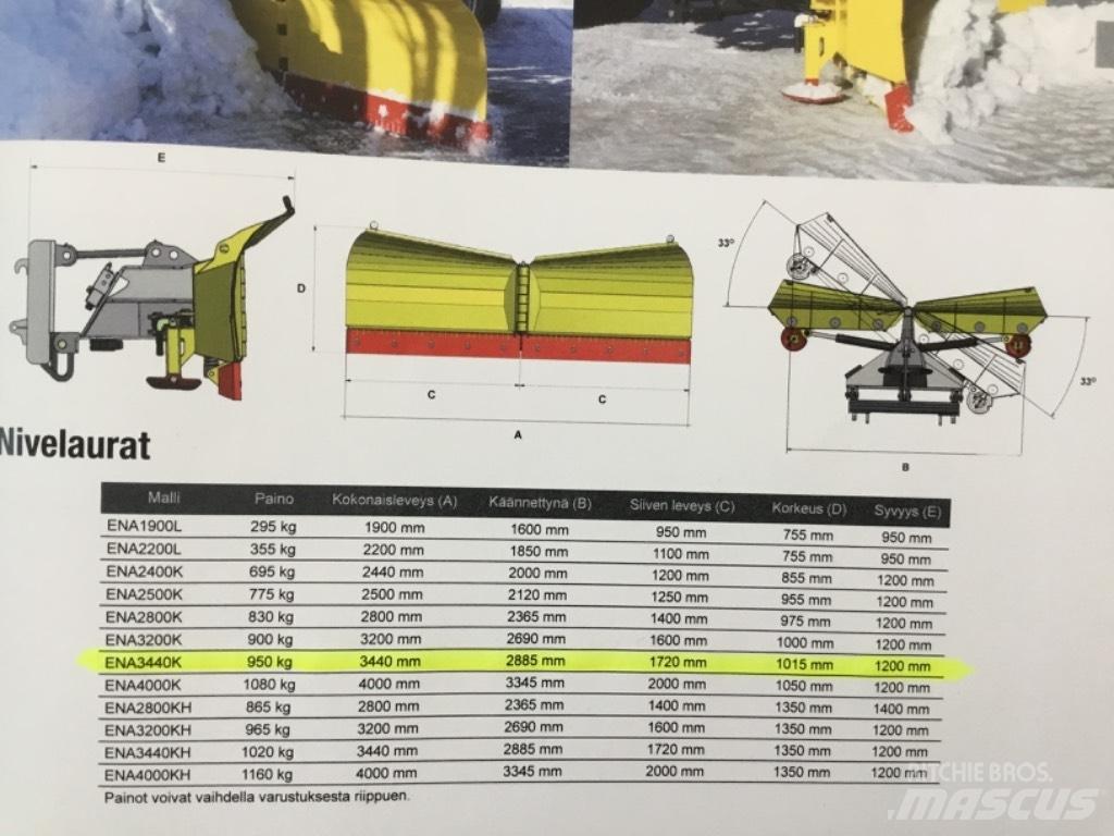 Vama ENA3440K Snow Blades And Plows