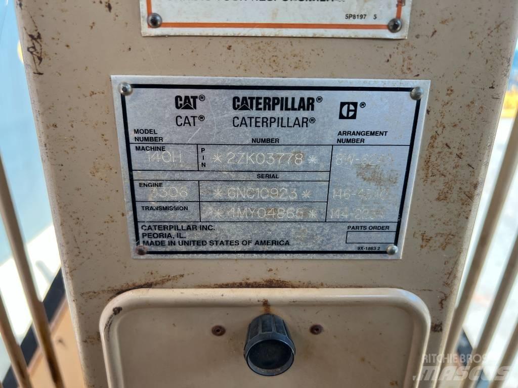 CAT 140H Motor Graders