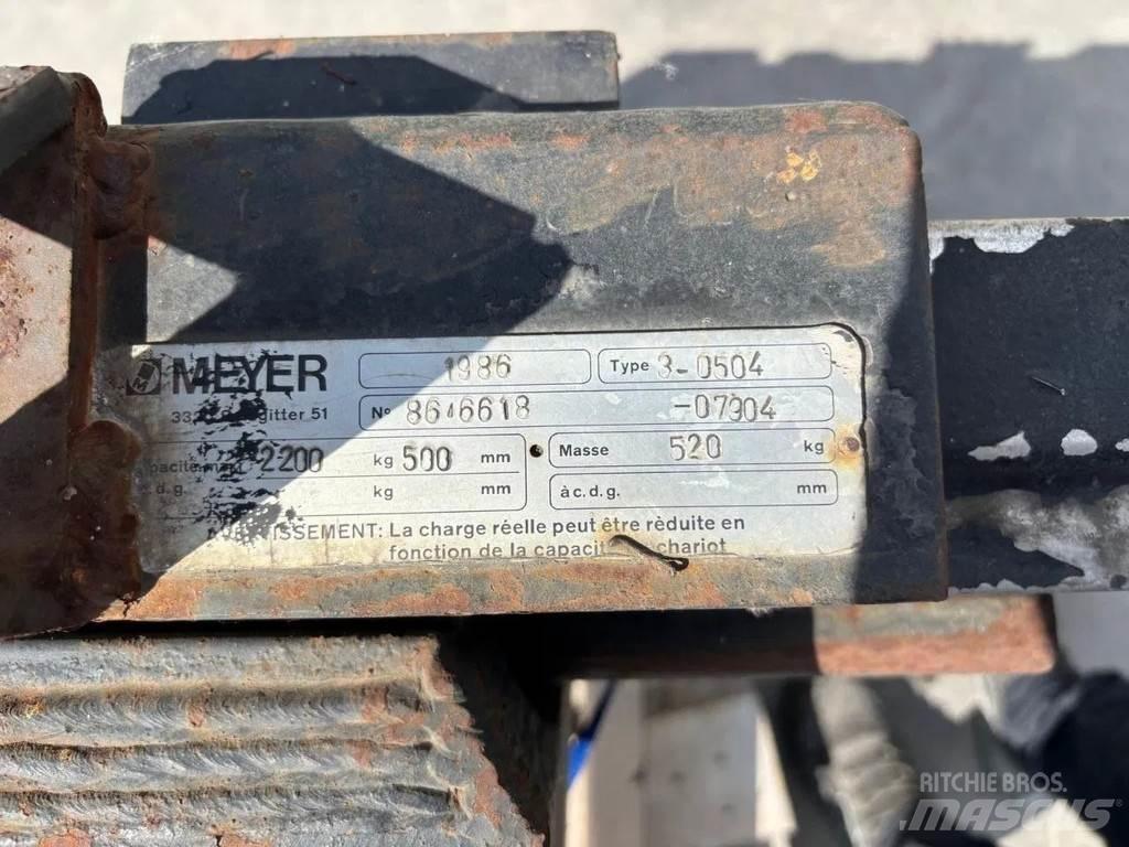 Meyer 3-0504 Other loading and digging and accessories
