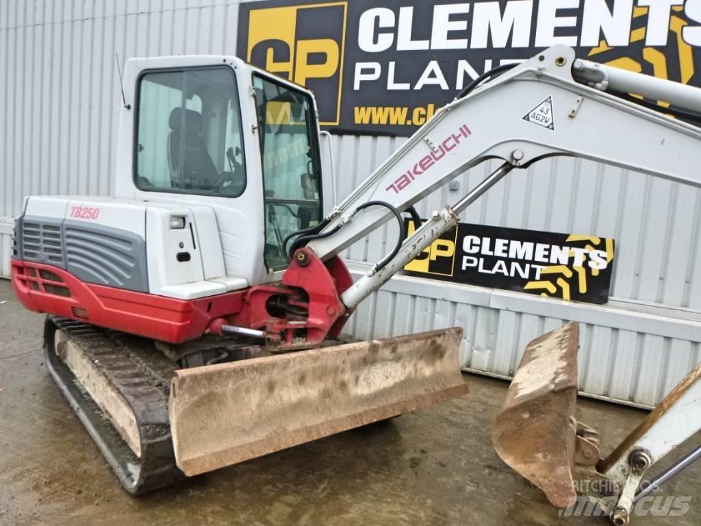 Takeuchi TB250 Mini Excavators <7t (Mini Diggers)