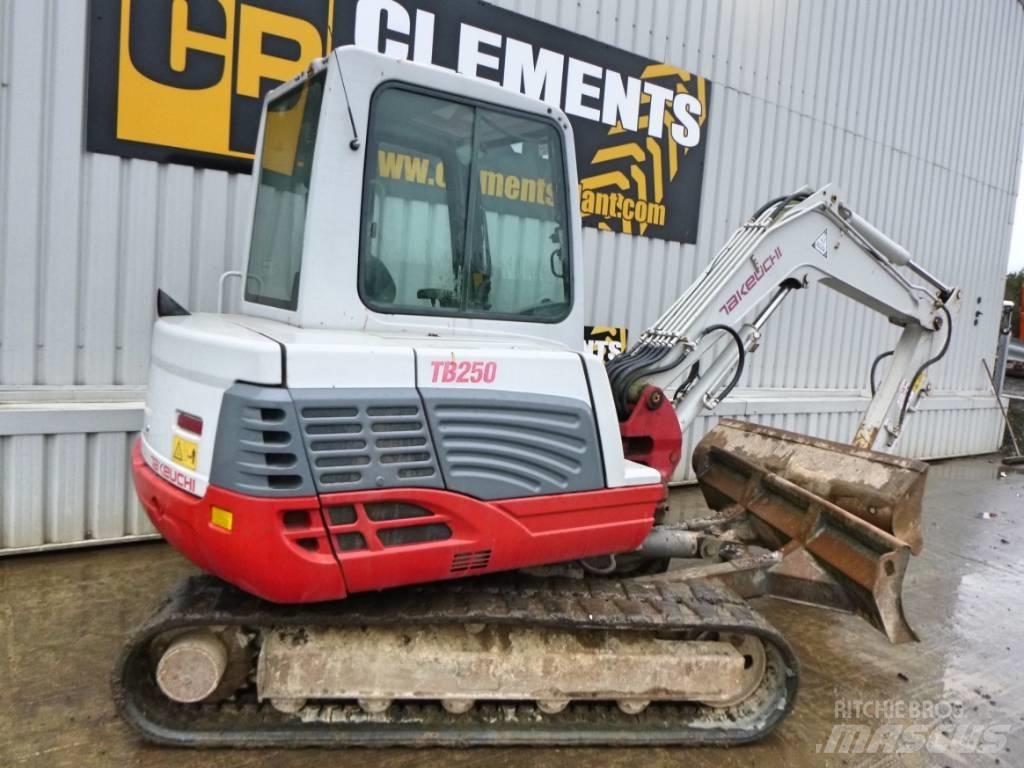 Takeuchi TB250 Mini Excavators <7t (Mini Diggers)