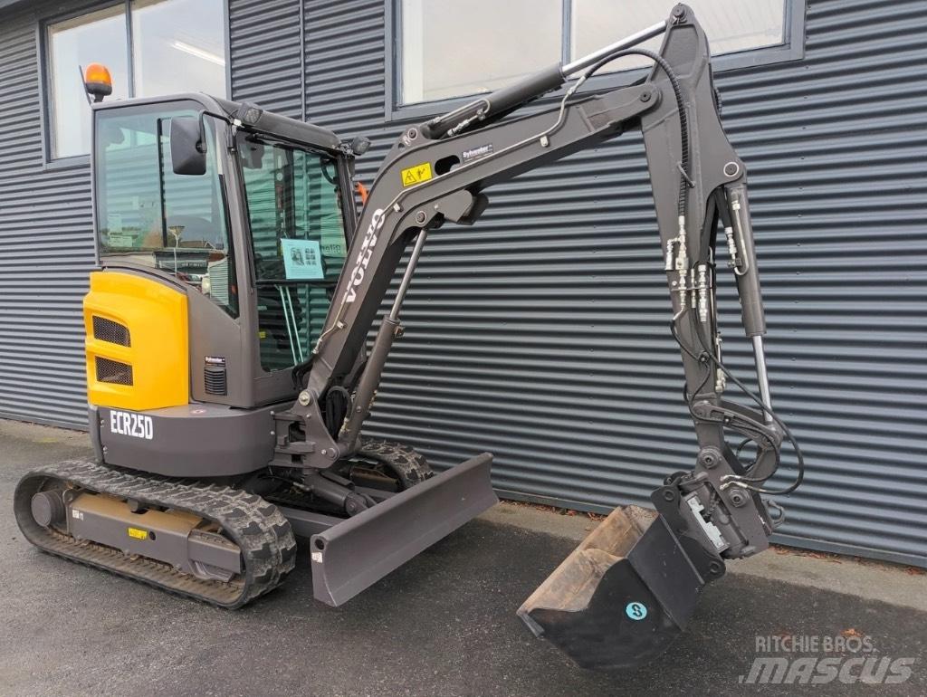 Volvo ecr25d Mini Excavators <7t (Mini Diggers)