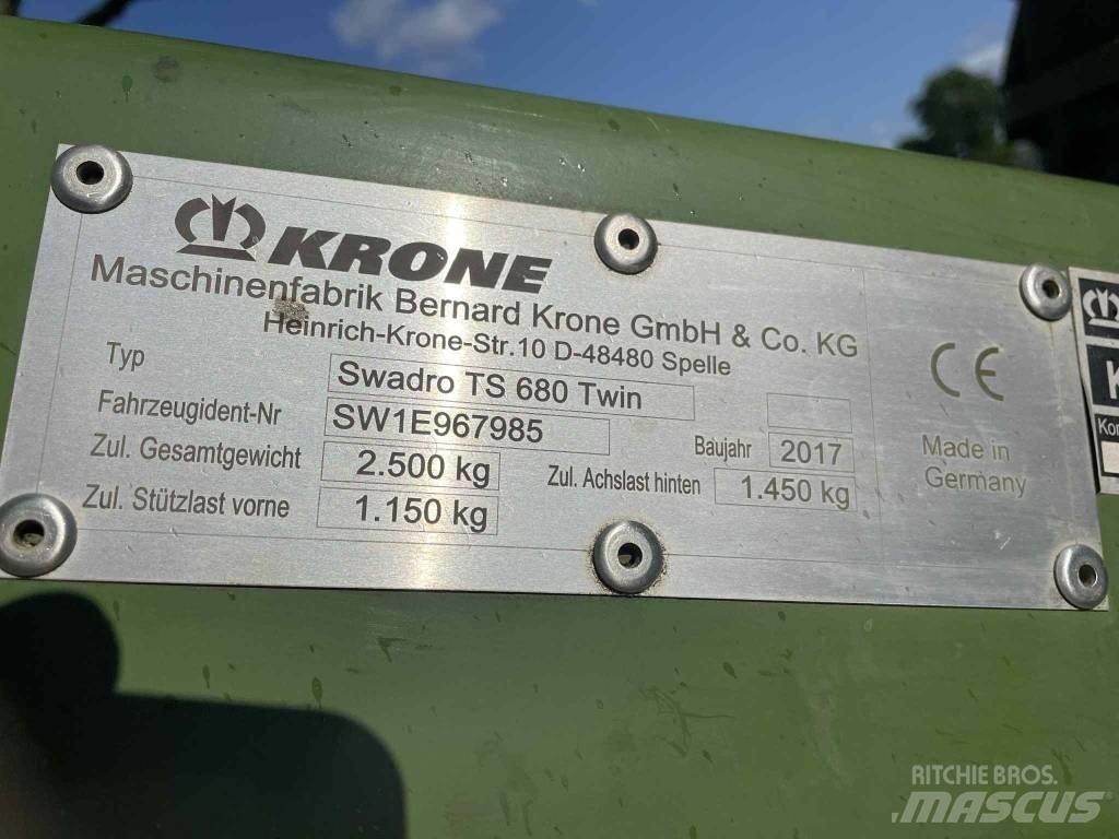 Krone Swadro TS 680 Swathers \ Windrowers