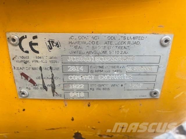 JCB 8018 CTS Mini Excavators <7t (Mini Diggers)
