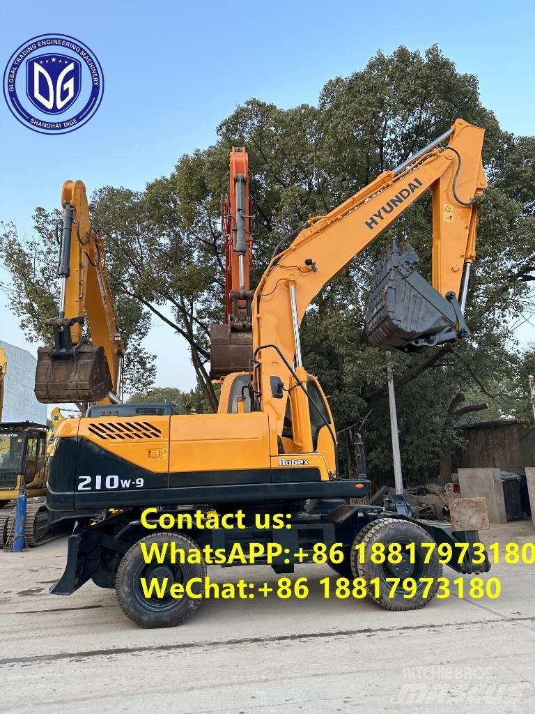 Hyundai 210W-9 Wheeled Excavators