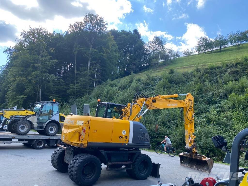 Hitachi ZX 140 W-3 Wheeled Excavators