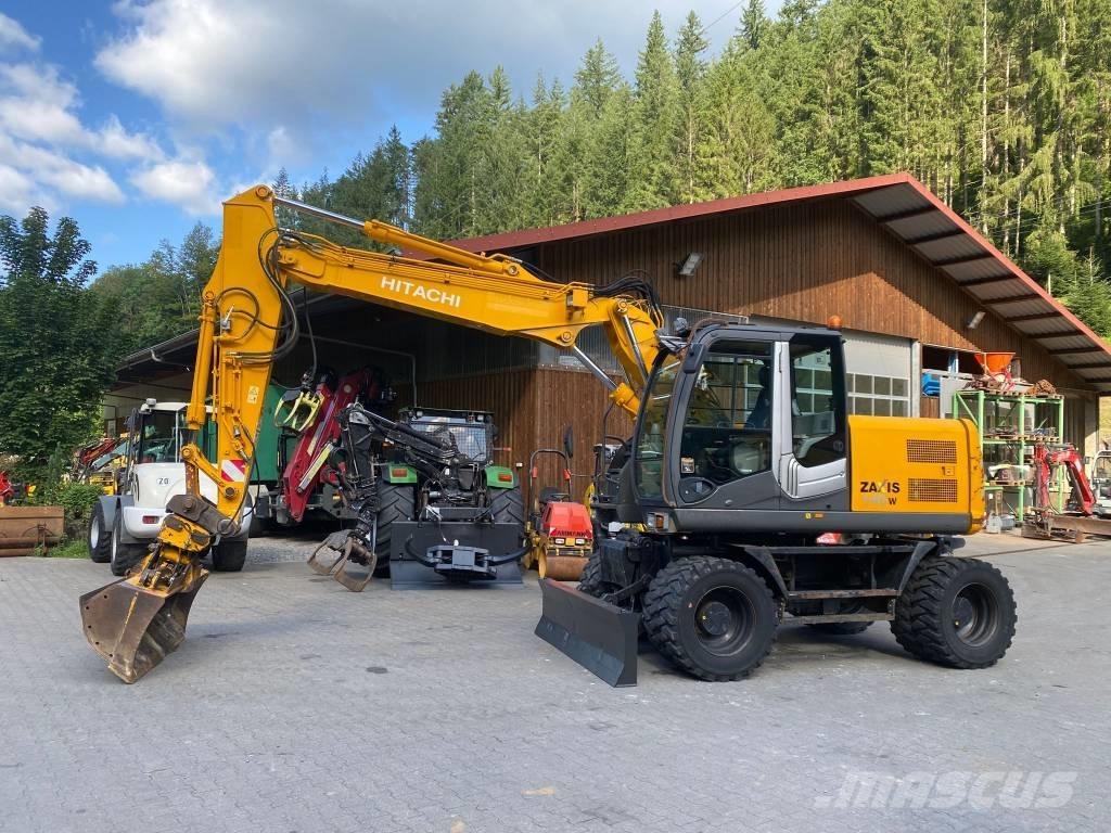 Hitachi ZX 140 W-3 Wheeled Excavators