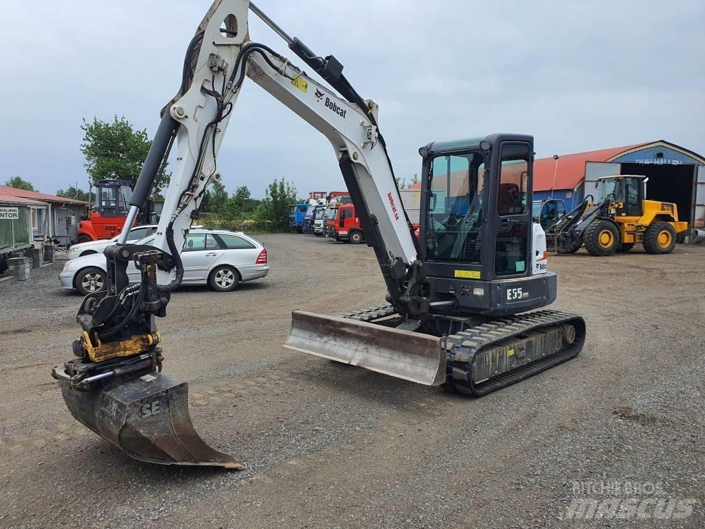 Bobcat E 55 Mini Excavators <7t (Mini Diggers)