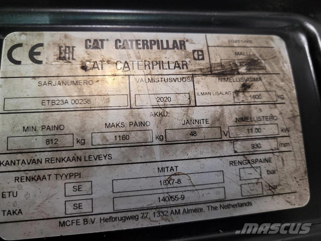 CAT EP16 ANT Electric Forklifts