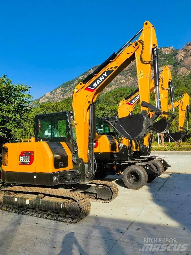Sany sy55u Mini Excavators <7t (Mini Diggers)