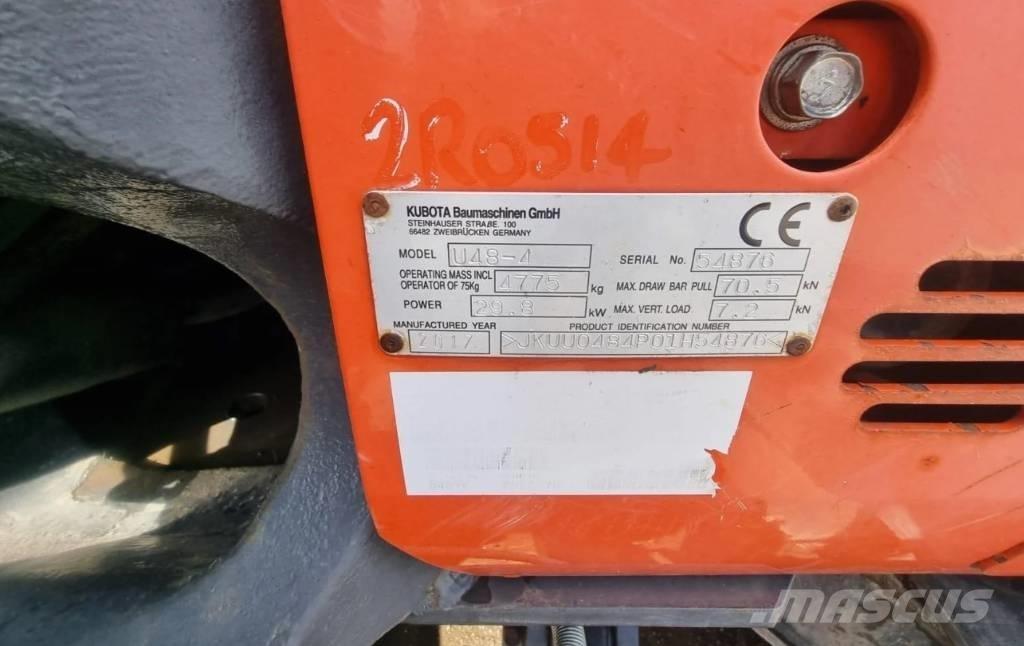 Kubota U 48-4 Mini Excavators <7t (Mini Diggers)