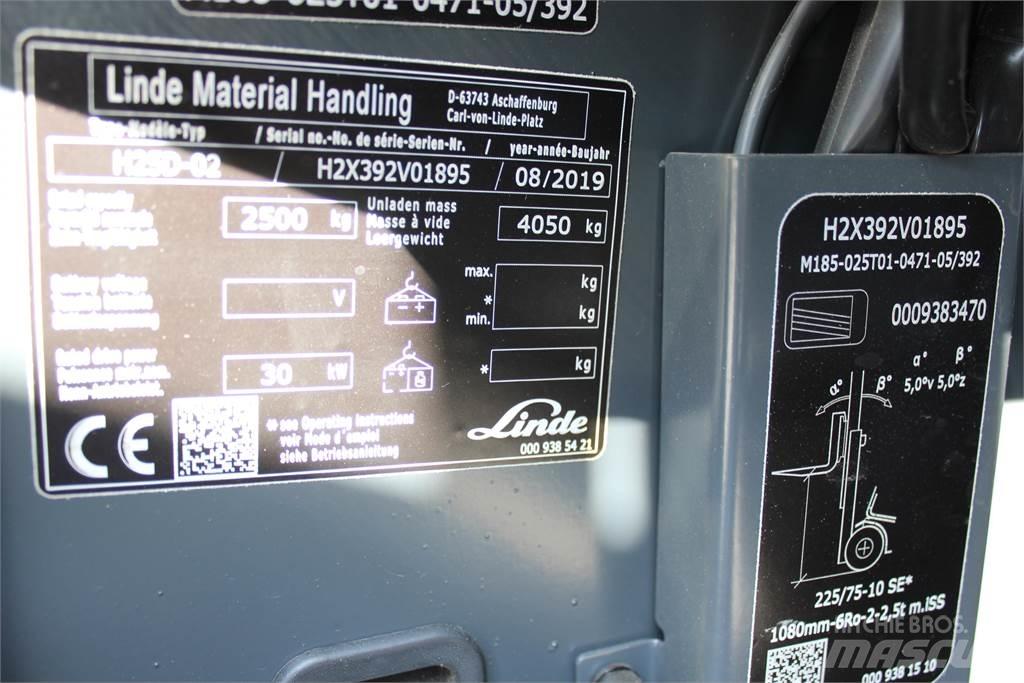 Linde H25D Diesel Forklifts