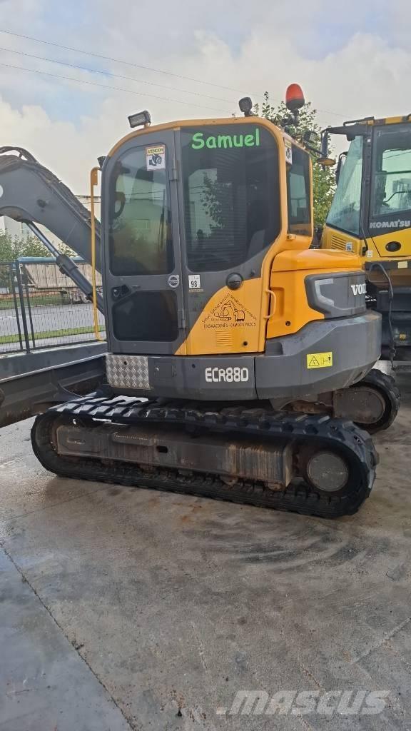 Volvo ECR88D Mini excavators  7t - 12t