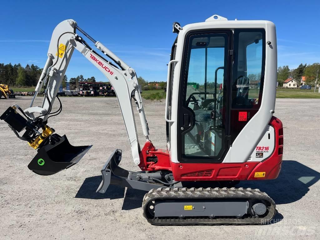 Takeuchi TB 216 A Mini Excavators <7t (Mini Diggers)