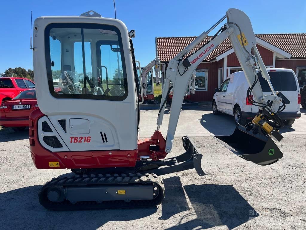 Takeuchi TB 216 A Mini Excavators <7t (Mini Diggers)