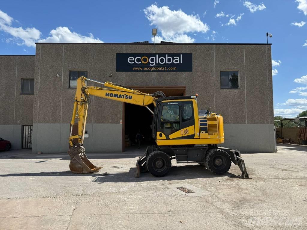 Komatsu PW 148-11 Wheeled Excavators
