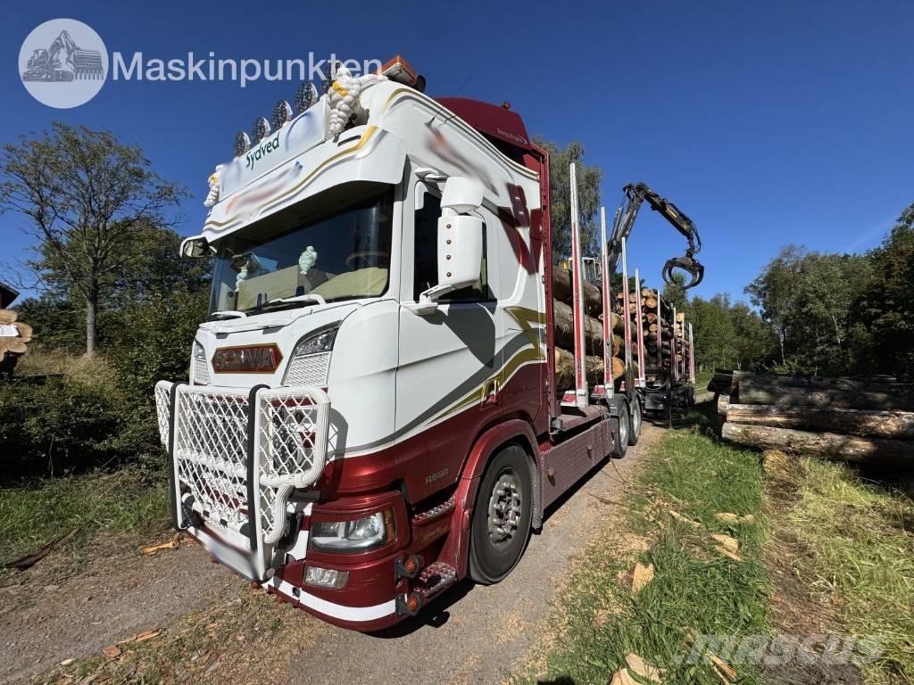 Scania R 650 Log trucks