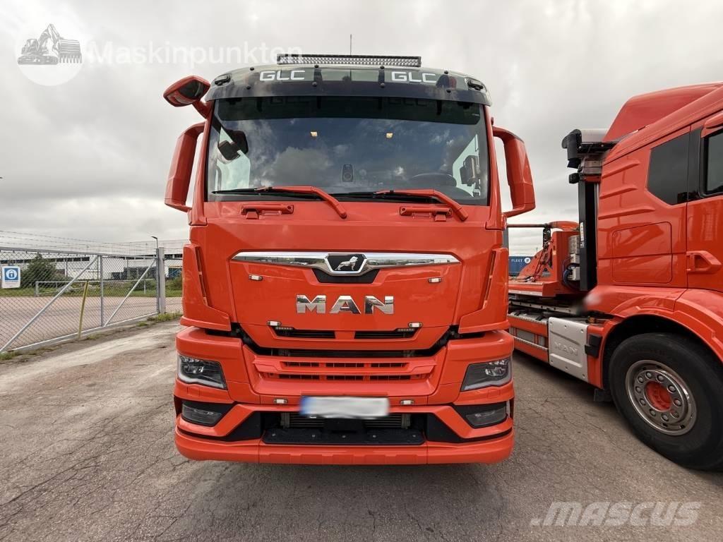MAN TGS 26.360 Skip loader trucks