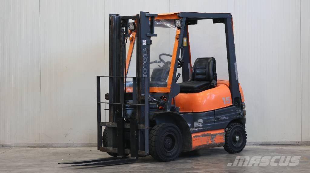 Toyota 6FDL15 Diesel Forklifts