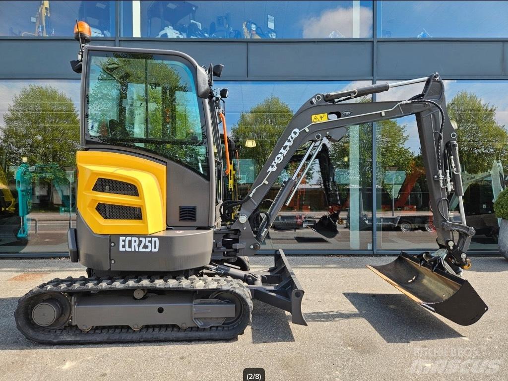 Volvo ECR 25 Mini Excavators <7t (Mini Diggers)