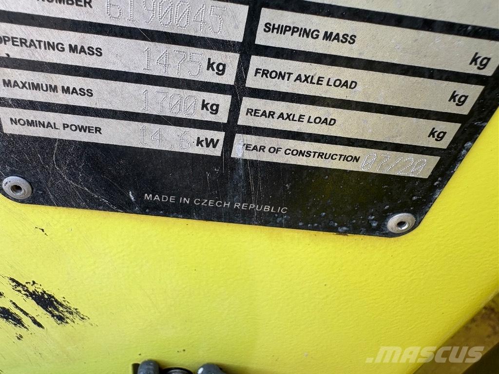 Ammann ARX 12 Twin drum rollers