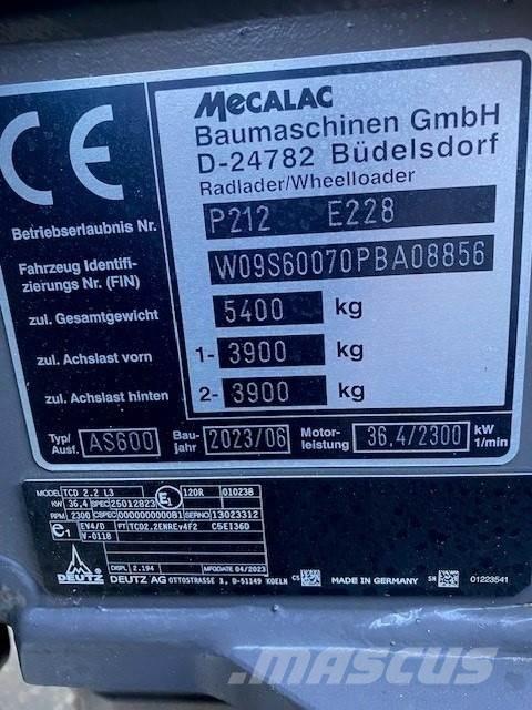 Mecalac AS600 Farm Equipment - Others