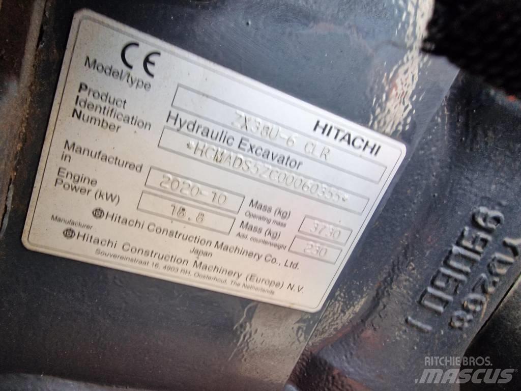 Hitachi ZX38U-6 Mini Excavators <7t (Mini Diggers)