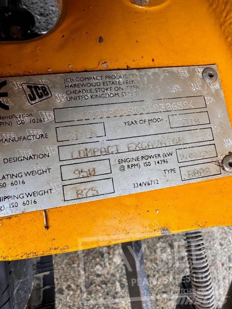 JCB Micro Mini Excavators <7t (Mini Diggers)