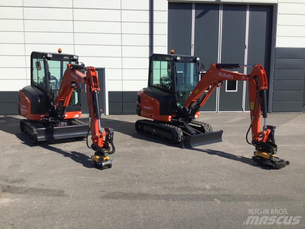 Kubota KX 027 Mini Excavators <7t (Mini Diggers)