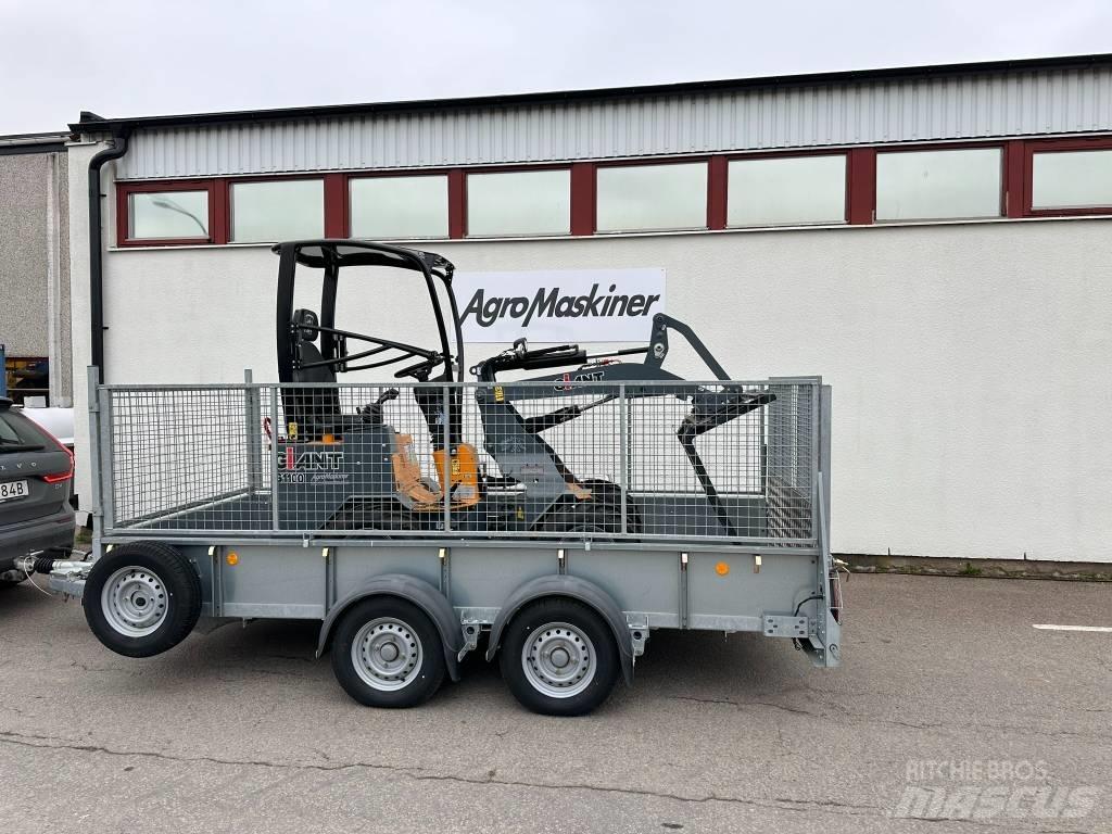Ifor Williams GD125R Lowboy trailer