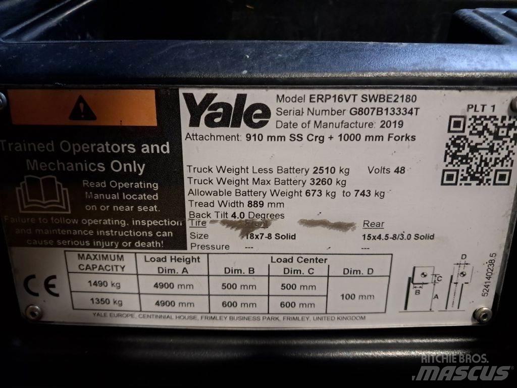 Yale ERP16VT Electric Forklifts