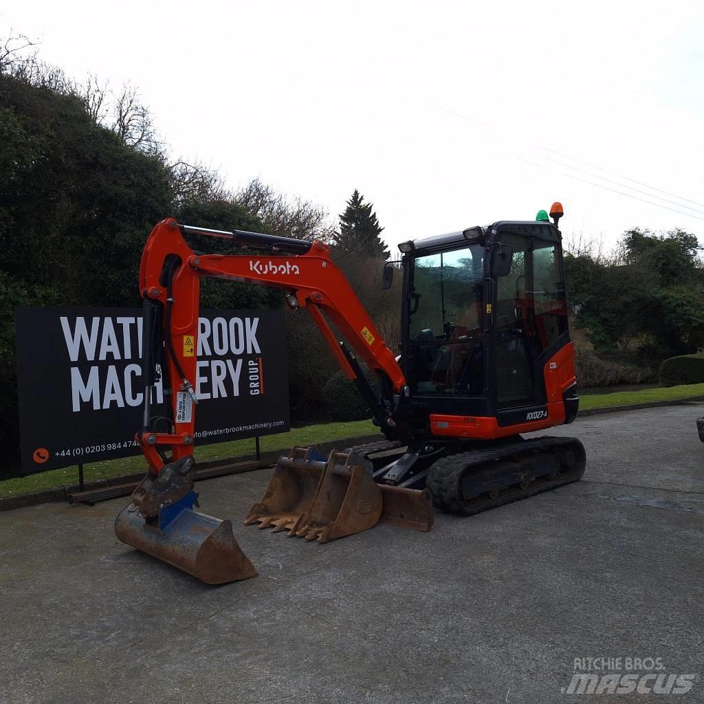 Kubota KX 027 Mini Excavators <7t (Mini Diggers)