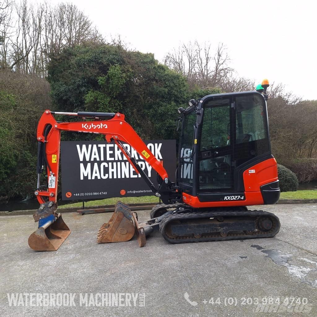 Kubota KX 027 Mini Excavators <7t (Mini Diggers)