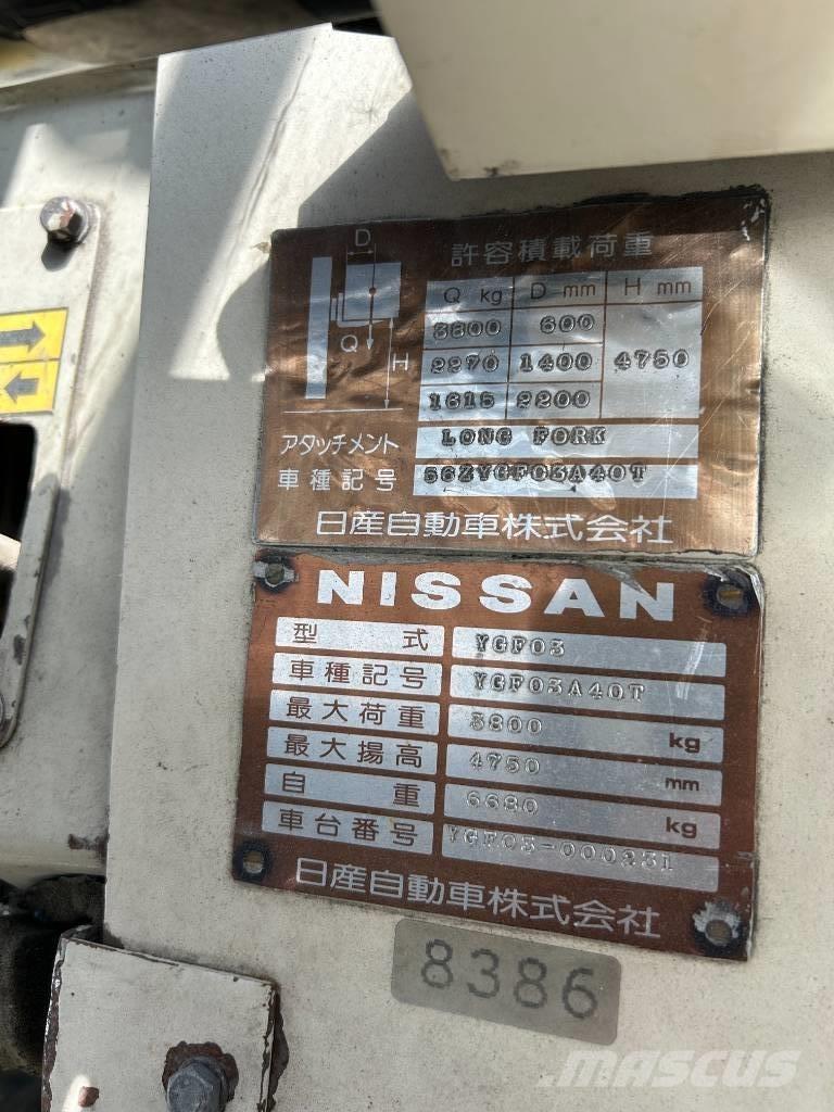 Nissan YGF03 Diesel Forklifts