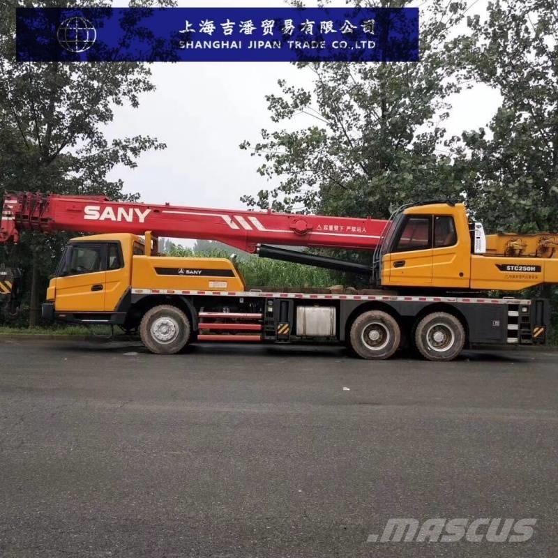 Sany STC 250 H Mobile and all terrain cranes