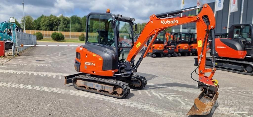 Kubota KX 027 Mini Excavators <7t (Mini Diggers)
